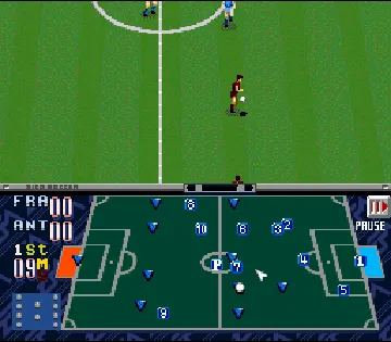 Zico Soccer (Japan) screen shot game playing